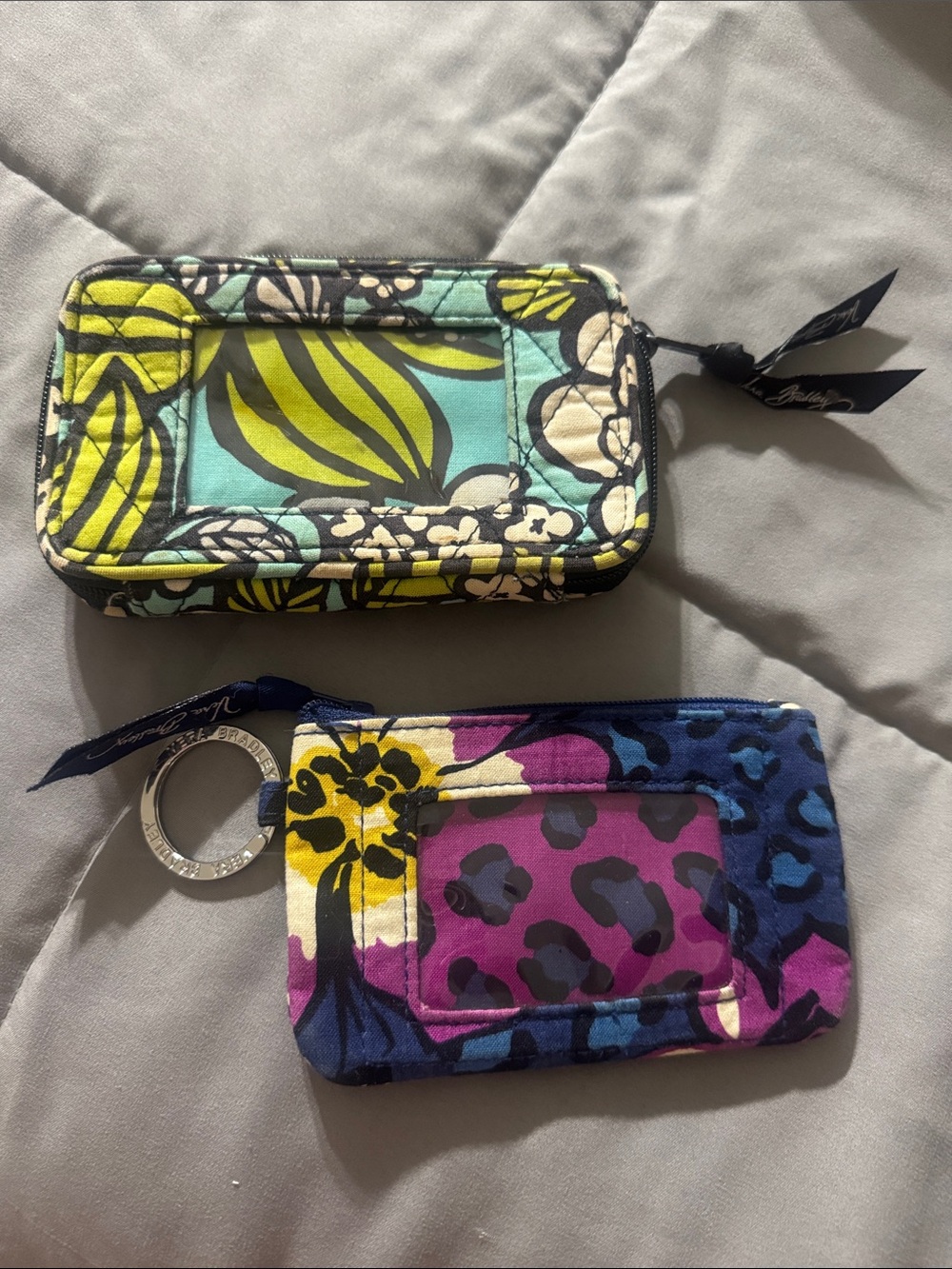 Vera Bradley - Set of two card holders/wallets